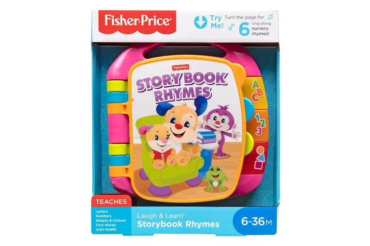 Fisher price storybook hot sale rhymes musical toy