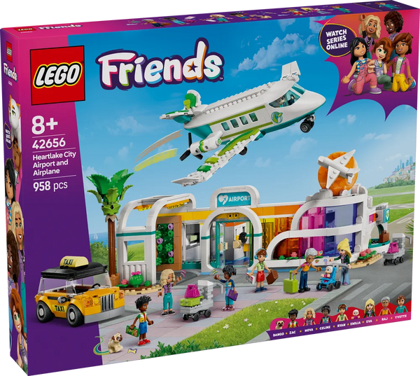 LEGO Friends 42656 Heartlake City Airport and Airplane