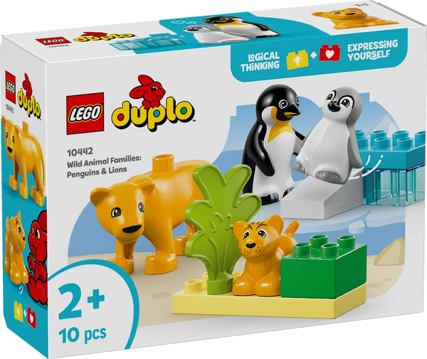 LEGO DUPLO 10442 Wild Animal Families: Penguins & Lions