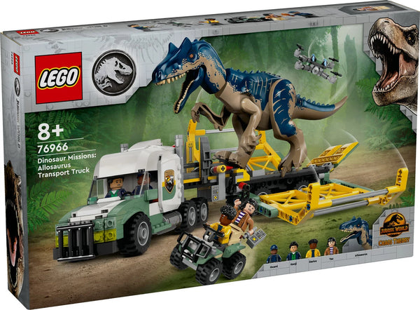 LEGO Jurassic World 76966 Dinosaur Missions: Allosaurus Transport Truck