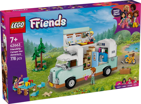 LEGO Friends 42663 Friendship Camper Van Adventure