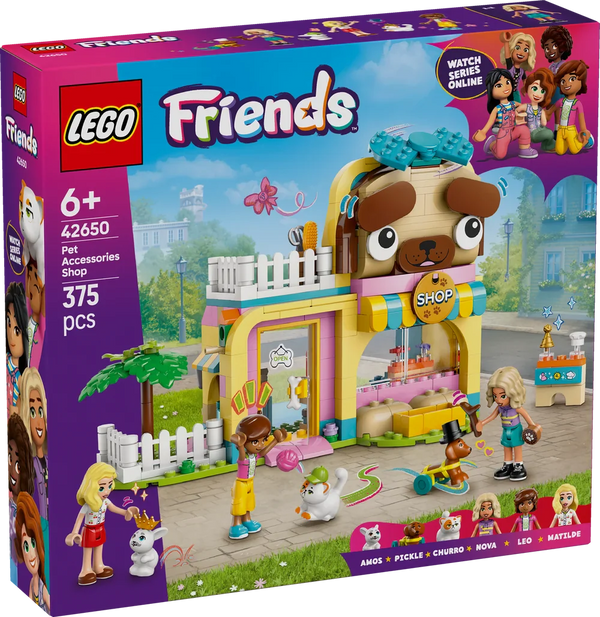 LEGO Friends 42650 Pet Accessories Shop