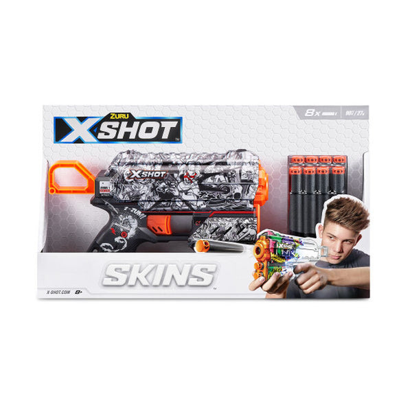 Zuru X-Shot Skins Flux Dart Blaster - Illustrate