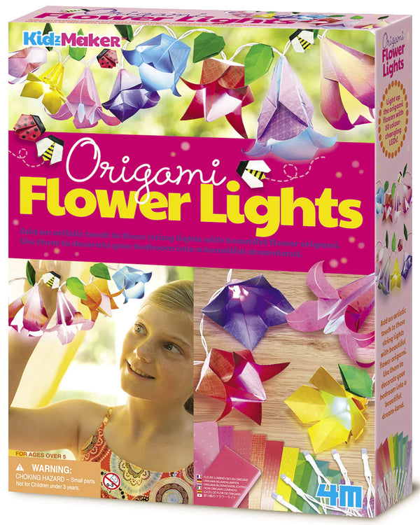 4M Kidz Maker Origami Flower Lights