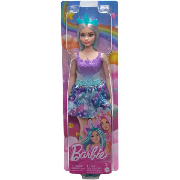 Barbie Unicorn Doll With Teal Hair and Horn