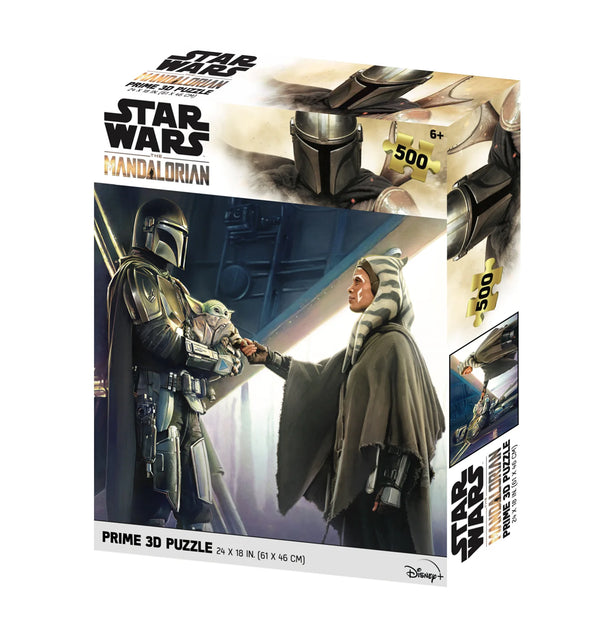 Prime 3D Puzzles: The Mandalorian & Ahsoka Tano (500pc)