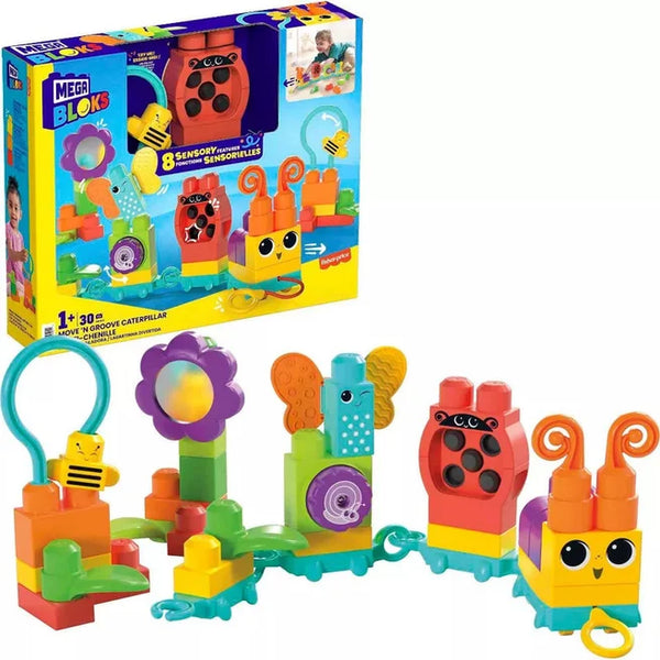 Mega Bloks Move N Groove Caterpillar