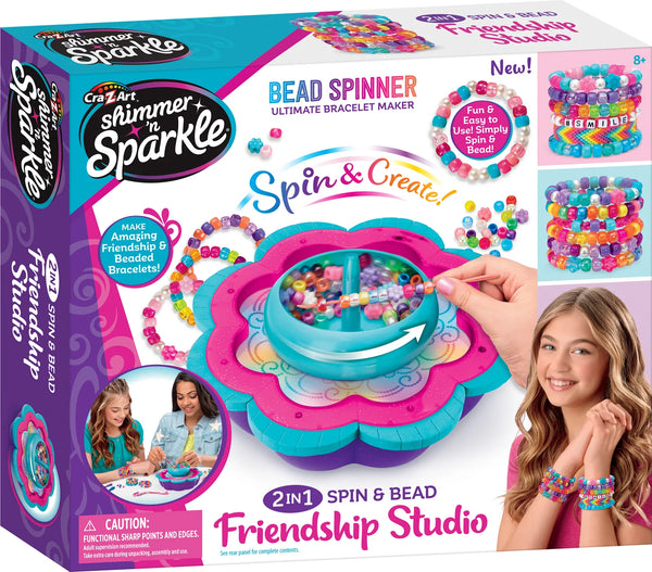 Shimmer N Sparkle: 2-N-1 Spin & Bead - Bracelet Studio