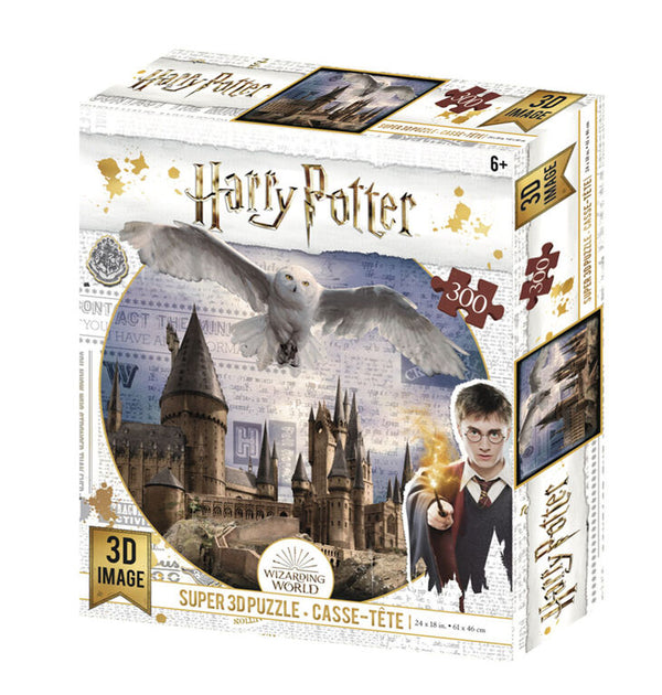 Harry Potter Hogwards Hedwig Owl 3D Puzzle 300pc