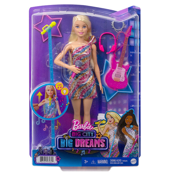 Barbie Big City Big City Dreams Singing Malibu Doll