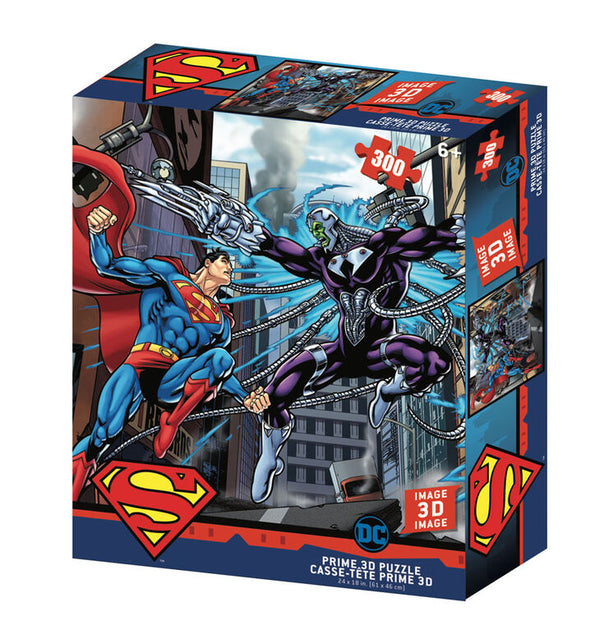 Prime3D Puzzle DC Comics Superman vs Electro (300pc)