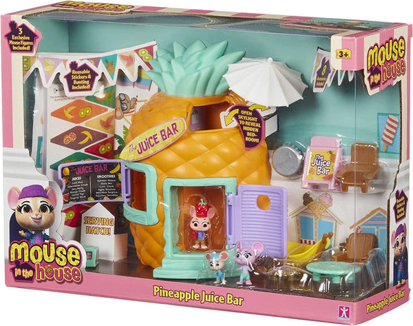 Mouse in The House Pineapple Juice Bar Playset with Figures