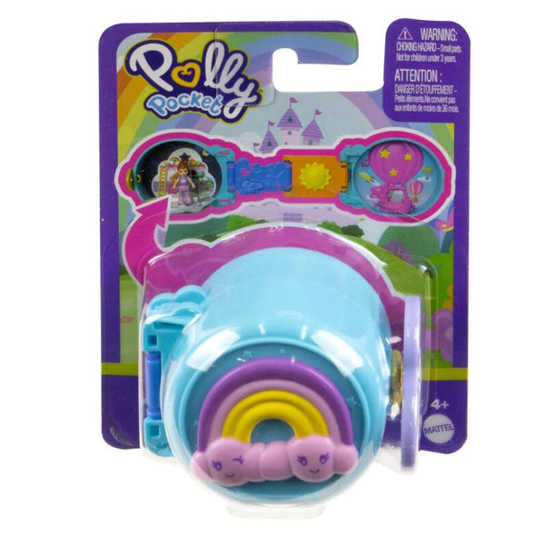 Polly Pocket On The Go Fun Rainbow Clouds Play Set