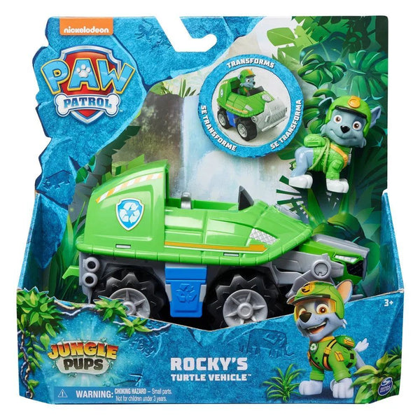 Paw Patrol: Jungle Pups - Rocky's Turtle Vehicle