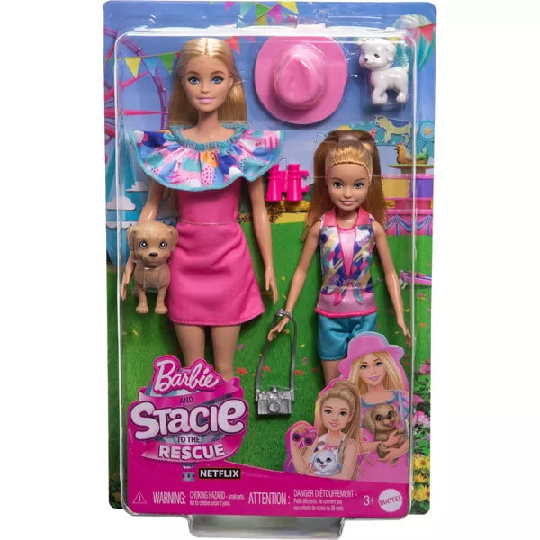 Barbie Stacie Rescue Sisters 2 Pack