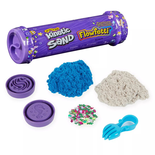 Kinetic Sand Flowfetti Tube