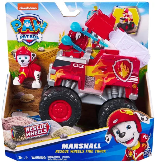 Paw Patrol Rescue Wheels Themed Vehicle Marshall