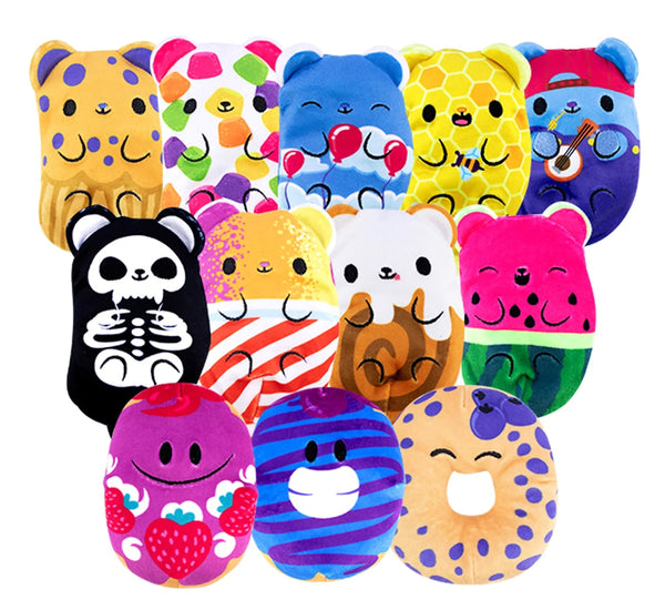 Bears Vs Donuts - Bean Bag Plush (Assorted Designs)