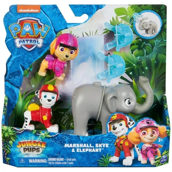 Paw Patrol Jungle Pups Marshall, Skye & Elephant