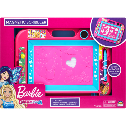 Barbie Dreamtopia Pink Magnetic Scribbler