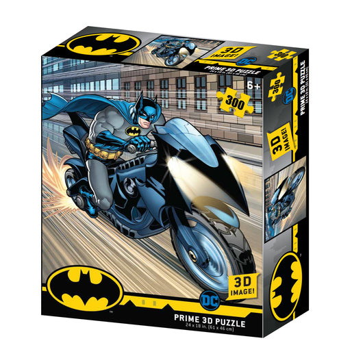 Prime3D Puzzle DC Comics Batman on Batmobile (300pc)