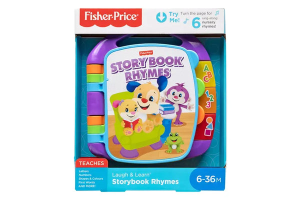 Fisher Price Laugh & Learn Storybook Rhymes Purple