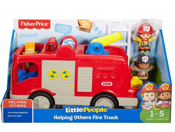 Fisher Price Little People Helping Others Fire Truck