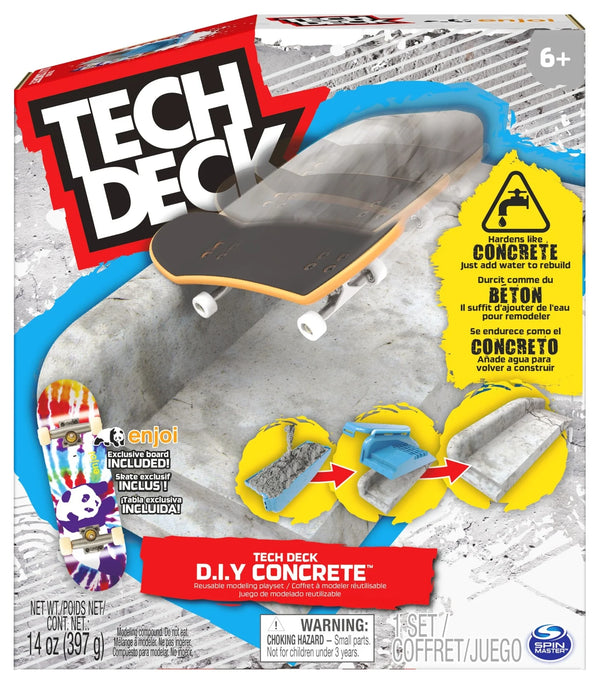 Tech Deck: D.I.Y Concrete - Playset