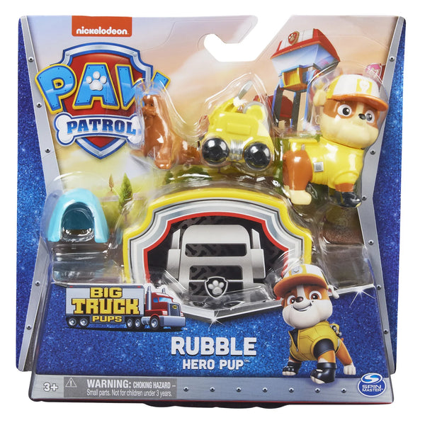 Paw Patrol: Big Truck Pups Hero Pup Playset - Rubble