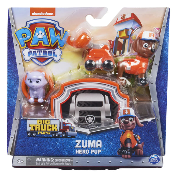 Paw Patrol: Big Truck Pups Hero Pup Playset - Zuma