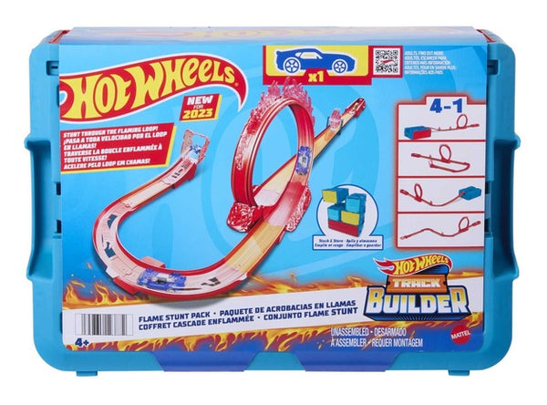 Hot Wheels Trackbuilder Fire Stunt Pack