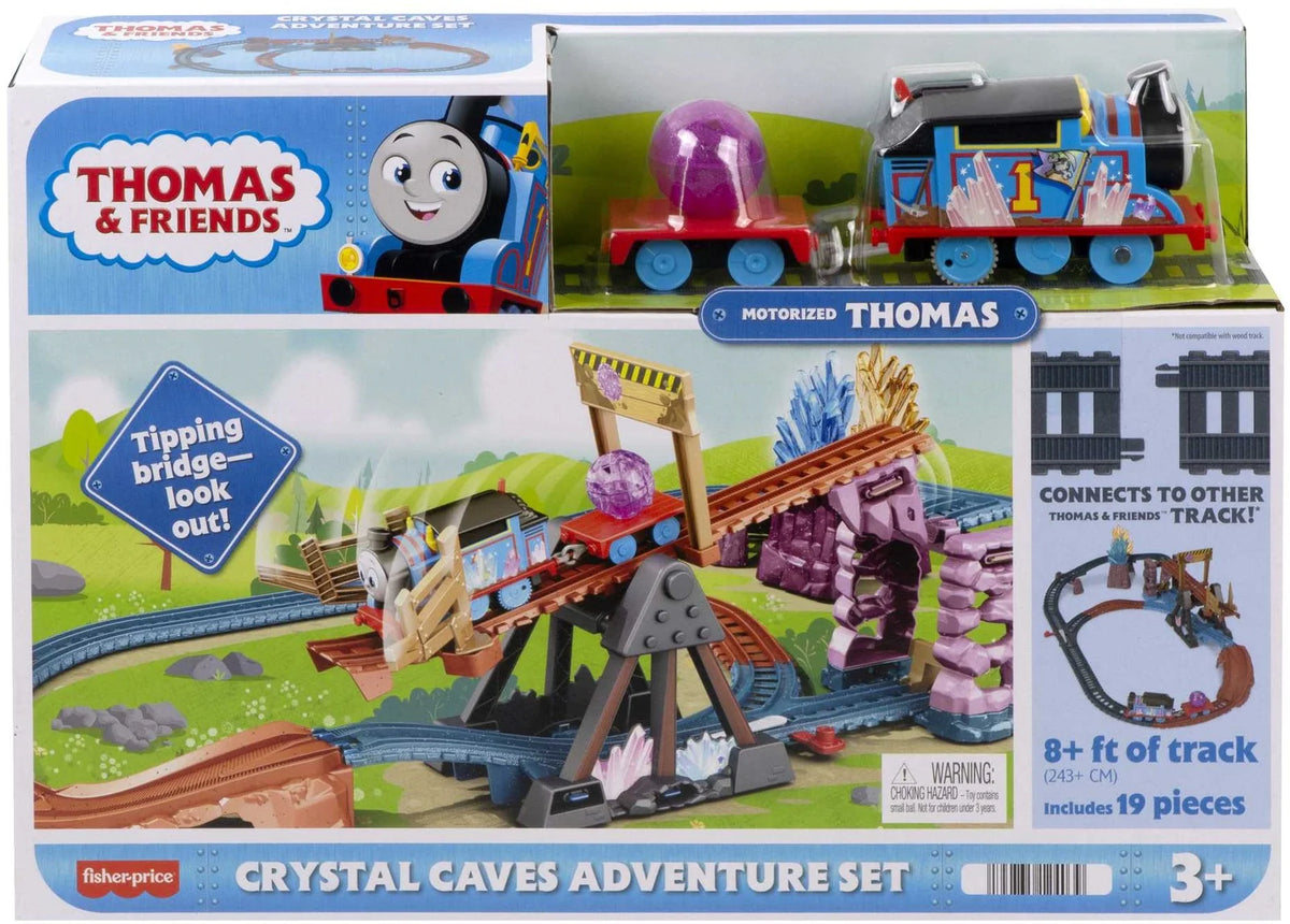 Thomas and Friends Crystal Caves Adventure Train Track Set – Toys101