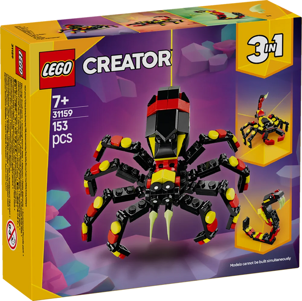 LEGO Creator 3-in-1 31159 Wild Animals: Surprising Spider