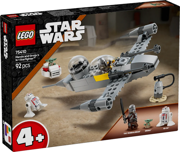 LEGO Star Wars 75410 Mando and Grogu's N-1 Starfighter