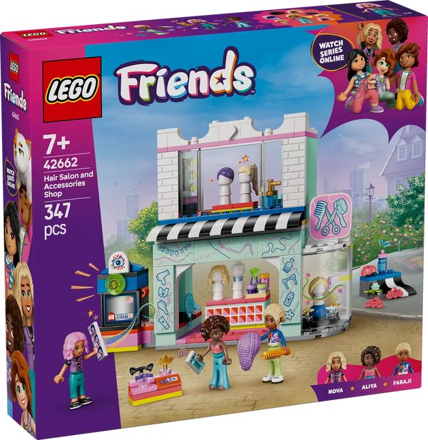 LEGO Friends 42662 Hair Salon and Accessories Shop