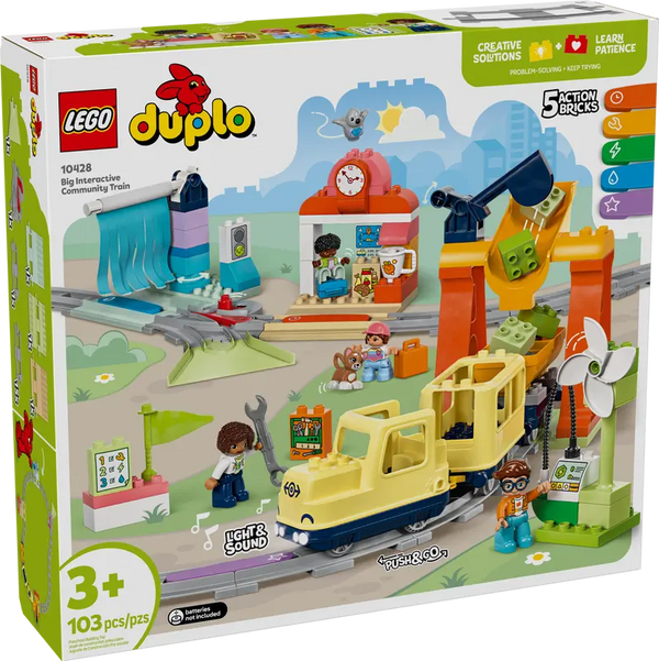 LEGO DUPLO 10428 Big Interactive Community Train