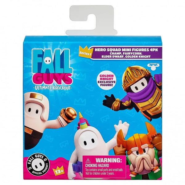 Fall Guys Fall Guys Mini Figure 4 Pack Hero Squad