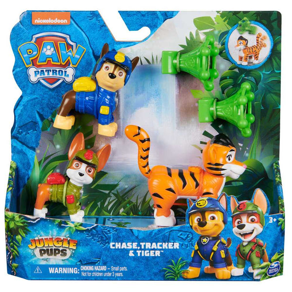 Paw Patrol Jungle Pups Chase Tracker & Tiger