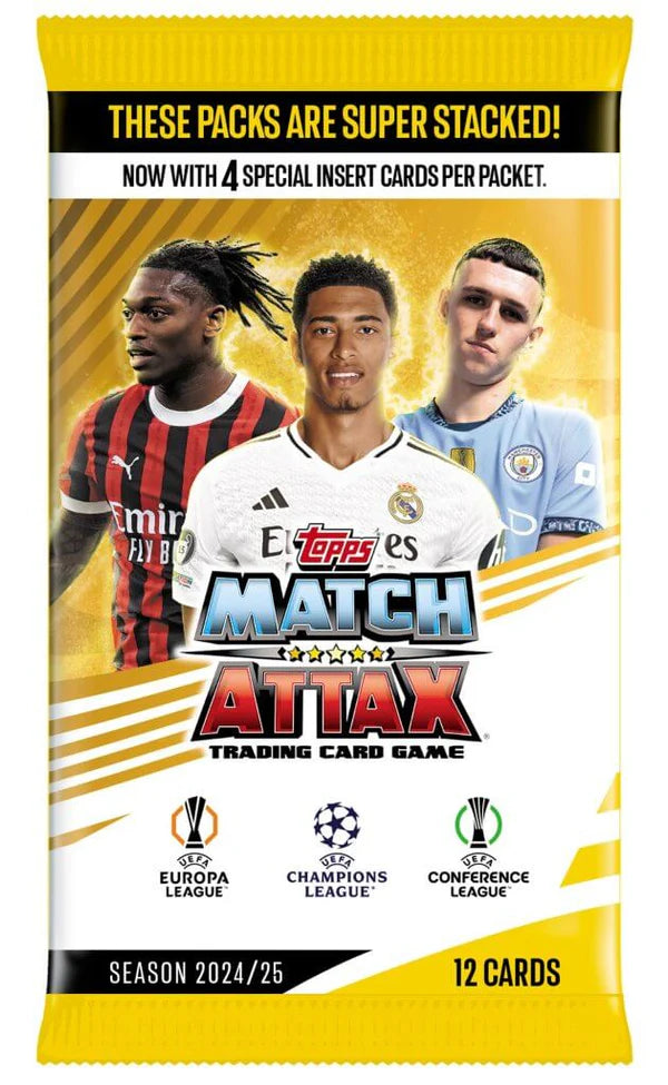 MATCH ATTAX UEFA Champions League Edition Booster Pack 2024-25