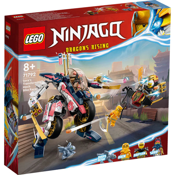 LEGO Ninjago 71792 Sora'sTransforming Mech Bike Racer