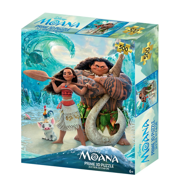 Prime 3D Puzzles: Disney's Moana (500pc)