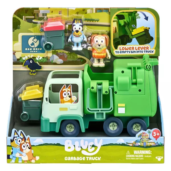 Bluey Garbage Truck Playset