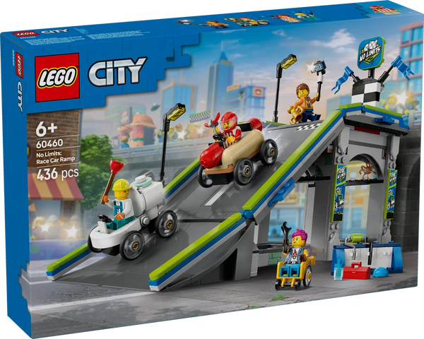 LEGO City 60460 No Limits: Race Car Ramp Track