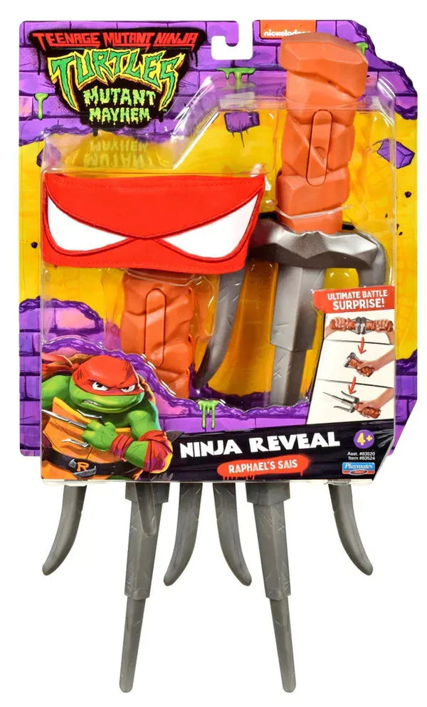 Teenage Mutant Ninja Turtles: Mutant Mayhem Ninja Reveal Leonardo's Katana and Role Play Set