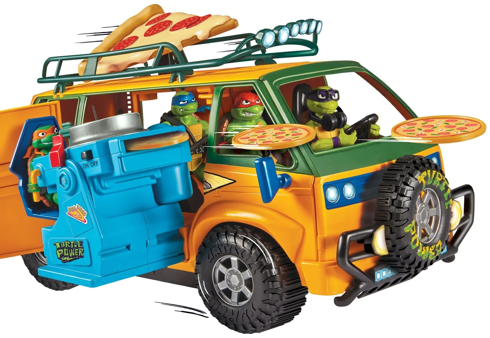 Ninja turtle bus toy on sale