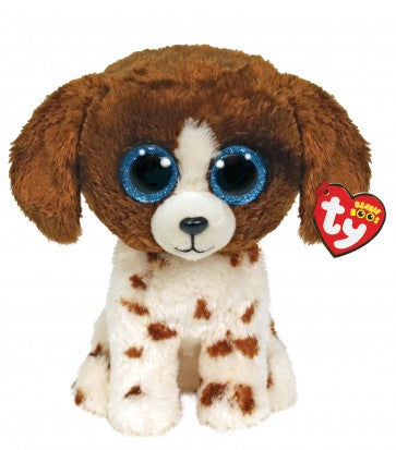 Ty Beanie Boo Medium Muddles Dog