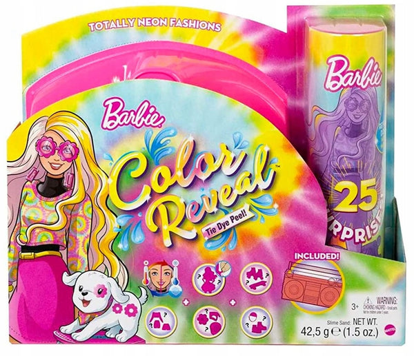 Barbie: Color Reveal - Neon Tie-Dye Gift Pink