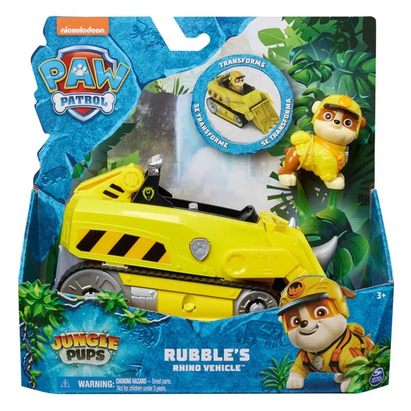 Paw Patrol: Jungle Pups - Rubble's Rhino Vehicle