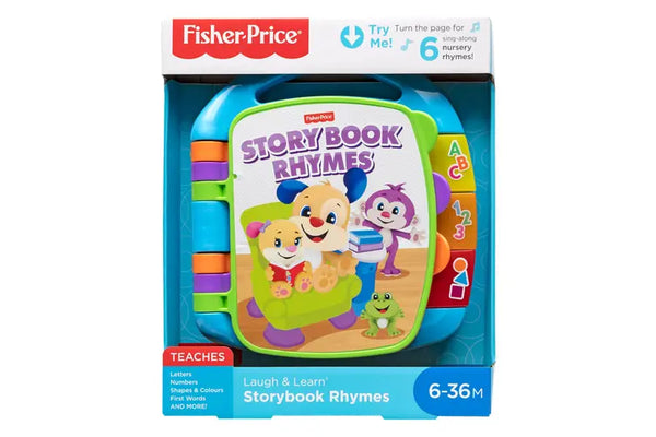 Fisher Price Laugh & Learn Storybook Rhymes Blue