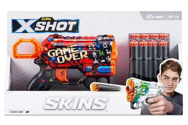 Zuru X-Shot Skins Menace Dart Blaster - Game Over